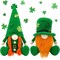 St Patricks Day Decorations Gnome Plush Home Table Ornament Decor Green Irish Faceless St Patricks Day Gnome for St Patricks Day Gifts Faceless Dwarf Swedish Tomte Leprechaun